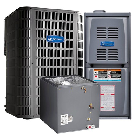 Mrcool 90k BTU 80% AFUE 5 Ton 14 SEER Variable Speed Central A/C Upflow MAC1660V60GM890